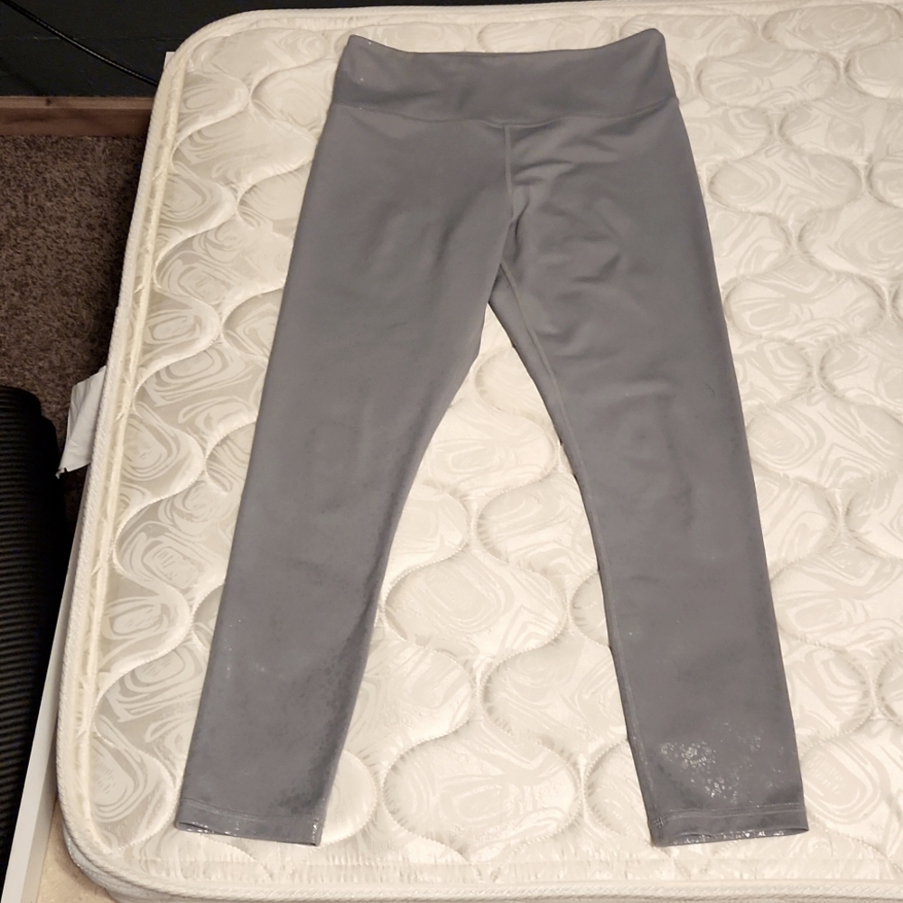 Zyia leggings,gray, size 6-8